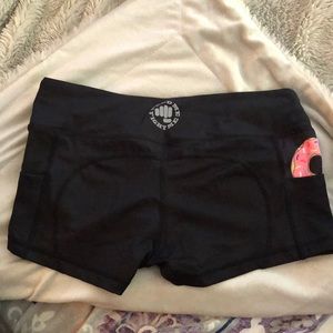 Feed me Fight me doughnut pocket shorts